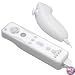 Solid and Two-Tone Silicone Skin Cases for Nintendo Wii Remote Control & Nunchuk - 13 Color Options (White)