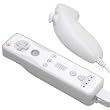 Solid and Two-Tone Silicone Skin Cases for Nintendo Wii Remote Control & Nunchuk - 13 Color Options (Clear White)