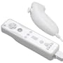 Solid and Two-Tone Silicone Skin Cases for Nintendo Wii Remote Control & Nunchuk - 7 Color Options (Clear White / Solid White)