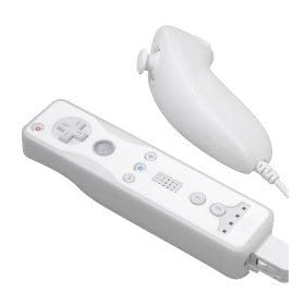 Solid and Two-Tone Silicone Skin Cases for Nintendo Wii Remote Control & Nunchuk - 7 Color Options (Clear White / Solid White)