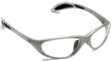 GRAY MAXX STYLISH, LIGHTWEIGHT, AND COMFORTABLE WRAP-AROUND PLASTIC STYLE FRAME THAT IS DESIGNED TO HUG THE CONTOUR OF YOUR FACE BLOCKING LIGHT FROM ALL ANGLES. CLEAR LENSES ARE ANTI-REFLECTIVE, SCRATCH RESISTANT AND HAVE UV PROTECTION