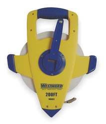 Westward 1MKU3 Measuring Tape, Open, 200 Ft x 3/8 In