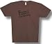Search : FRANZ FERDINAND - Reverse Logo - Brown Jersey T-Shirt