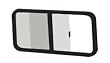 CRL Universal Non-Contoured Horizontal Sliding Window 41-1/4 x 16-3/4 with 1-1/2 Trim Ring