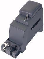 Tuffy Security Products Deluxe Stereo Security Console 6 1/2" Wide - Charcoal