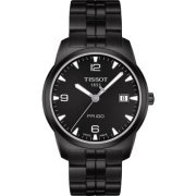 Tissot Men's T0494103305700 PR 100 Black Dial and Bracelet Watch