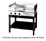 36 in E24 Series Griddle, Electric, Thermostat