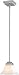 Minka Lavery Agilis Nickel 1 Light Mini Pendant