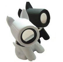 Childrens Toyshop  Toys : Bow Wow Black and White Dog Speakers