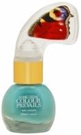 Nonie Creme Colour Prevails Nail Lacquer, Privileged (Light Turquoise), .32 fl oz