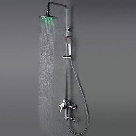LED Tub Shower Faucet Hand Shower