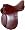 CONGRESS LEATHER ALL Purpose English Saddle with 5 YR Warranty, 14 inch