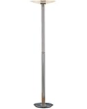IMAGE OF Holtkoetter Satin Nickel and Venetian Glass Torchiere