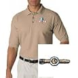 Men's Polo Shirt With Embroidered Image Of: 1 Watch By Shop Zeus
