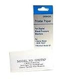 Thermal printer paper, Box of 5 rolls, fits HEM-705CP