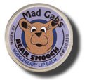 Mad Gabs Bear Smooch Lip Balm- HUCKLEBERRY