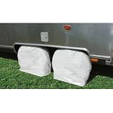 Camco 45332 27-29" Colonial White RV Vinyl Tire Protector