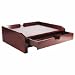 Rolodex 82449 Harmony Wood Monitor Stand, 13-1/2W X 12D, Mahogany
