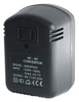 Childrens Toyshop  Computer : USA to UK Step-down Voltage Converter/Transformer/Maximum Load 45VA Watts - 220/240V to 110/120V AC