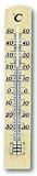 Zimmer-Thermometer 20cm Buche