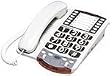 Ameriphone XL30 Phone with 30-dB Amplification and Large Keypad (White)