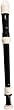 Yamaha YRA-314B Baroque 3-Piece Alto Recorder, Ebony