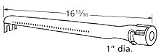 Charmglow Stainless Steel Grill Burner, 10361