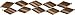Beyond Beautiful Bold Bead Strands 1/Pkg - Plastic Diamond-Brown 15
