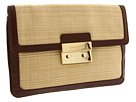 MICHAEL Michael Kors Sloan Clutch - Soft Straw Clutch Handbags