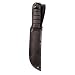 Ka-bar Knives Black Leather Sheath Only for 7.00 in. Blade