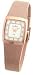 Skagen Slimline Mesh Crystal Rose Gold-tone Steel Square Mini Ladies Watch 380XSRR1