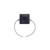 Sterling Silver Black CZ Square Box Toe Ring