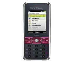 Sony Ericsson - K660 Smartphone - HSDPA/bluetooth/photo/MP3/slot Memory Stick Micro - Noir-framboise