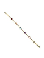 Gabriel & Co. - Multicolored Gemstone Childrens Bracelet