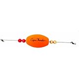 Precision Tackle 2.5-Inch Weighted Cajun Thunder Oval, Sunglow Finish