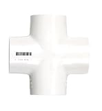 CHARLOTTE PIPE & FOUNDRY PVC 02410 1200 SCH 40 PVC CROSS 1.5