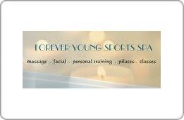 Forever Young Sports Spa Gift Card ($100)