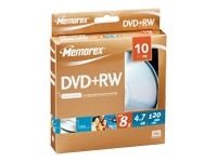 Memorex 10xDVD-RW 4,7GB 120Min 2x SJC
