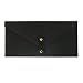 Royce Leather String Close Legal Document Envelope - Black
