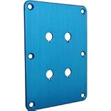 Dayton DBPP-BL Double Binding Post Plate Blue Anodized