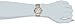 Akribos XXIV Women's AK687PK Impeccable Swiss Quartz Diamond Mother-of-Pearl Satin Strap Watch