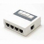 シグマAPO LAN切替器 4系統対応 ホワイト LS41WH