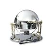 Windway Chafer, 8 qt, Round, Roll Top, Silverplated