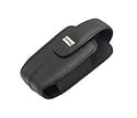 BlackBerry 83XX Leather Cow Swivel Holster, Black