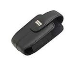 Blackberry Leather Holster for 8300, 8310, 8320, and 8330 Curve Devices (Black)