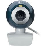 LOG9614620403 QuickCam Chat Video Digital Webcam, Headset/Microphone, USB, Black/Silver