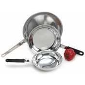 Egg-Poacher Set in 8-1/2" Aluminum Fry Pan