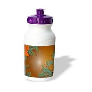 Yves Creations Poinsettia Designs - Orange Poinsettia - Water Bottles