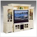 61W-4 - Southfield Vanilla Bean Collection 4-Piece Entertainment Center