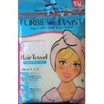 Turbie Twist Super-Absorbent Hair Towel (White)